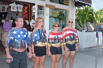 Body Painting 2006 photo - Duval Street, Key West